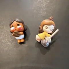 POPBEAN コーヒーファクトリー ミニフィギュア　2点セット