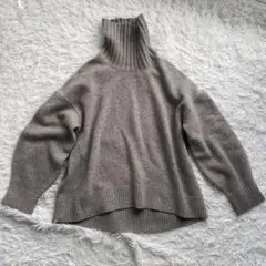 BEAUTY&YOUTH ウール カシミヤ タートルネックニット　セーター　長袖