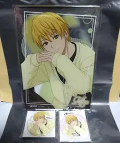 黒子のバスケ キャラポップストア アクリルボード 黄瀬涼太 缶バッジ チャーム