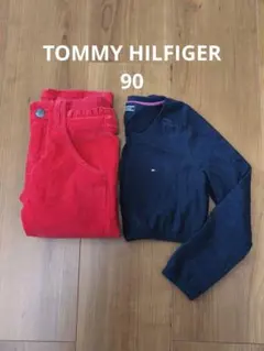 90cm TOMMY HILFIGER 2着セット