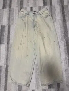 H&M SUPER BAGGY FIT デニムパンツ 34/30のサムネイル