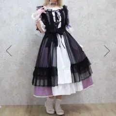 Chalmiere シャルミエール クレアワンピース ネイビー - メルカリ