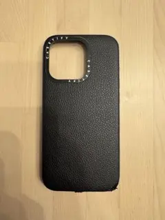 ケースティファイ　CASETiFY ブラック レザー調 iPhone15pro