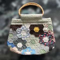 パッチワークトートバッグ