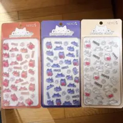 【正規品3枚】ぷくぷくキャンディシール　NEK