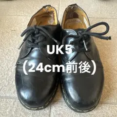 Dr.Martens 1461 3ホールシューズ UK5ブラックドクターマーチン