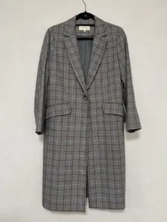 BEAMS HEART チェックコート