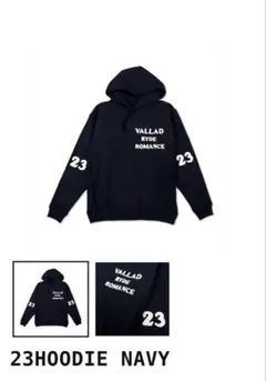 VALLAD 23HOODIE NAVY Mサイズ パーカー VALLAD 23HOODIE NAVY Mサイズ パーカー 【公式通販】