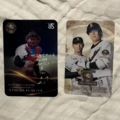 東京ヤクルトスワローズ 古田敦也 明治神宮球場 100周年 復刻 カード