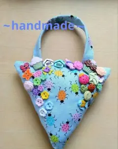 ハンドメイド ボタンブローチ⑥