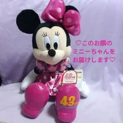 ディズニー 43周年 トゥーンタウン パジャマ ミニー ぬいぐるみ