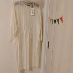 新品　15400円　Vin ヴァン　シアー　シャツワンピ　SCOT CLUB