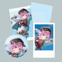 夕陽リリ　チェキ　缶バッチ