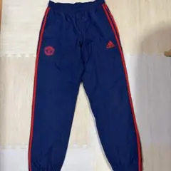 adidas マンチェスターユナイテッド ジャージ パンツ - メルカリ