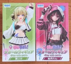 24時間以内に発送！ ぶいすぽっ！ スケールフィギュア 英リサ 如月れん 2種