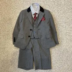 新品 ワンダーファクトリー フォーマルスーツ 110 6点セット 卒園式 入学式