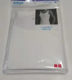 UNIQLO AIRism シームレス タンクトップ Lサイズ