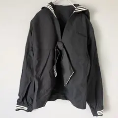 米軍 【40R】 ブラック セーラー襟ジャケットヴィンテージ 古着