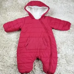 ジャンプスーツ☆70cm☆赤☆もこもこ