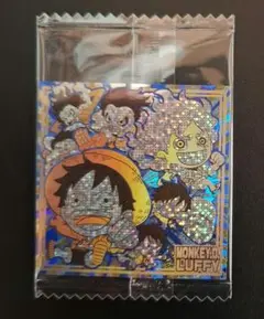 ワンピース大海賊シールウエハース　　　　　　ルフィ　ニカ　Ri　③