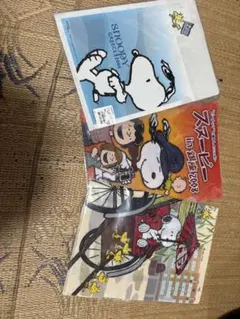 SNOOPYクリアファイル3個