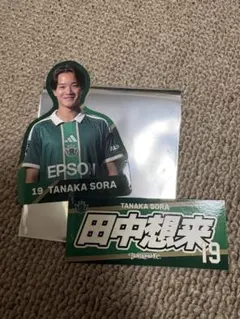 松本山雅FC ラッキークジ限定 ステッカー 19田中想来