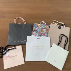 ショップ袋セット（JILL STUART, ANNA SUI他）