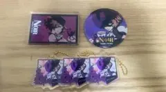 ペルソナ5 ザ・ロイヤル ノワール 奥村春 セット アクリルブロック 缶