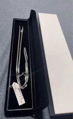 PT850 プラチナ喜平ネックレス　6面ダブル　12.3g 55cm 試着程度