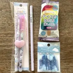 【新品セット】子ども用文具セット キャラクター付き