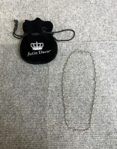 p*9様 justin davis ダブルクラウンチェーン 45cm - メルカリ