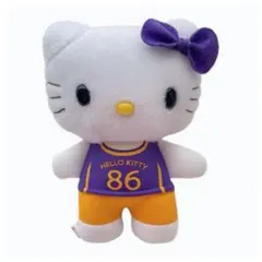 平成レトロ 当時物 ハローキティ バスケットボール ぬいぐるみ 2006年製