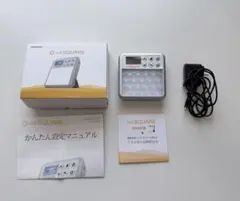 inti SQUARE デジタル置時計【光目覚まし時計】