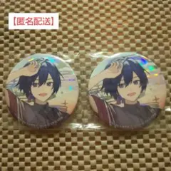 プロセカ グリッター缶バッジ グリ缶(モモKAITO) - メルカリ
