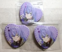 にじさんじ Melty Valentine ランダムハート型缶バッジ 星導ショウ