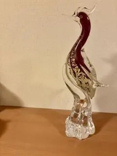 【日本製】Multi Glass マルティグラス ガラス工芸鳥 オブジェ炎の芸術 日本製】Multi Glass マルティグラス ガラス工芸鳥 オブジェ炎の芸術