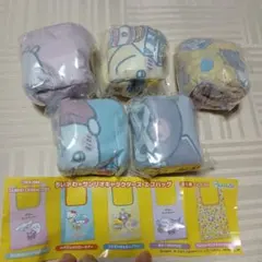 ちいかわ　サンリオキャラクターズ　エコバッグ　ガチャ　全5種コンプリートセット