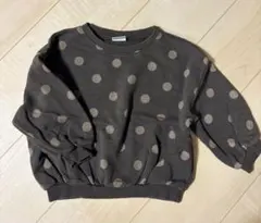 ZARA ドット柄 トレーナー 110