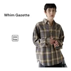 2026年最新】Whim Gazette シャギーチェックシャツの人気アイテム