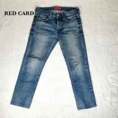 美品 RED CARD SHIPS別注 RHYTHM デニム ダメージ 29