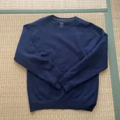 FRUIT OF THE LOOM ネイビー スウェット短丈古着