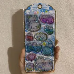 ぷくぷくあわわちゃん　ウォーターインシール