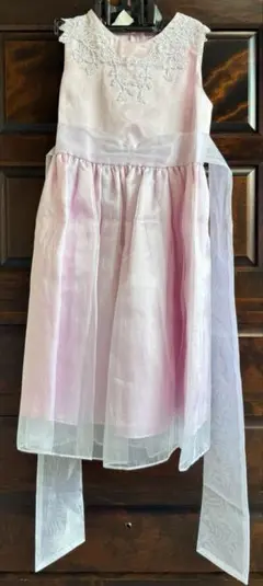 KID Collection ピンク ドレス リボン US8 結婚式 発表会のサムネイル