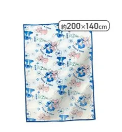 디즈니 슈퍼 BIG 플란넬 담요 스티치 200×140cm