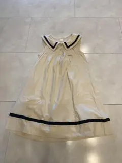 アプレレクール　セーラー襟 ノースリーブワンピース