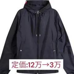MONCLER フード付きナイロンジャケット