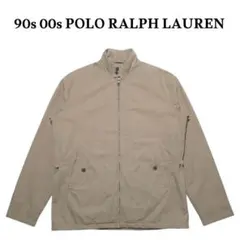 90s 00sポロラルフローレン コットンジップアップジャケット スイングトップ