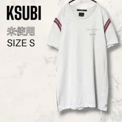 【希少】 KSUBI ダメージ フットボール Tシャツ バックプリント ロゴのサムネイル