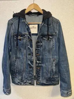 HOLLISTER フード付きデニムジャケット S