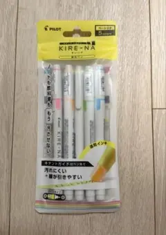 新品PILOTキレーナ蛍光マーカーペン5本セット
